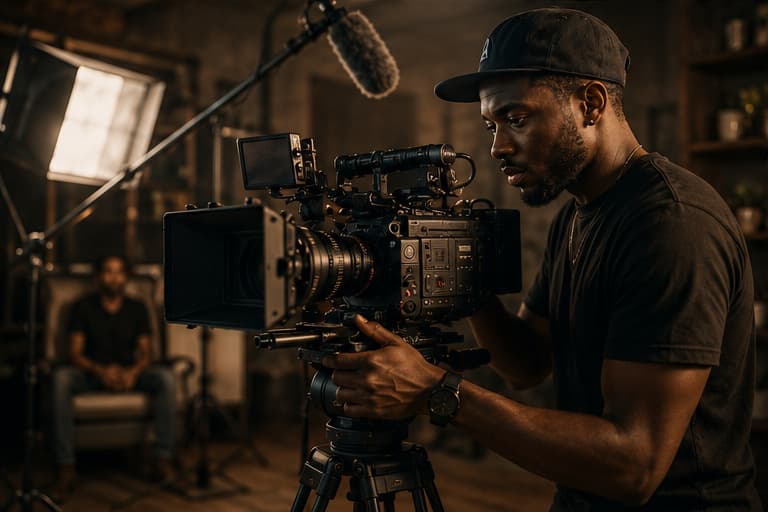 A creative at work: Cinematography