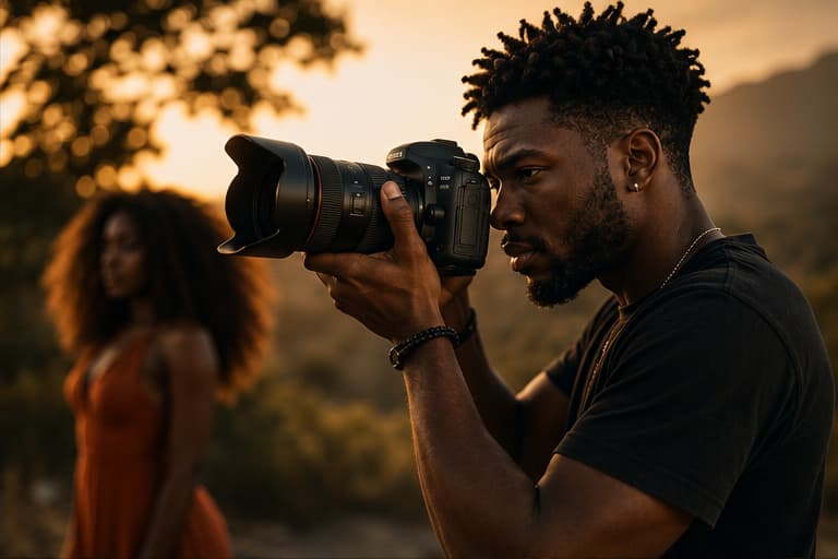A creative at work: Photography